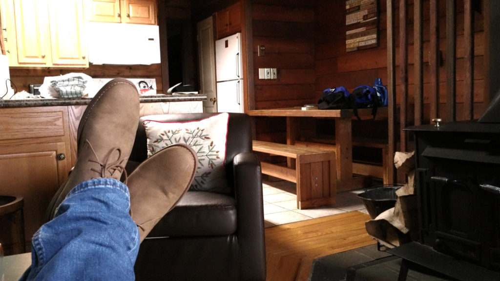 Relaxing at Snowshoe.