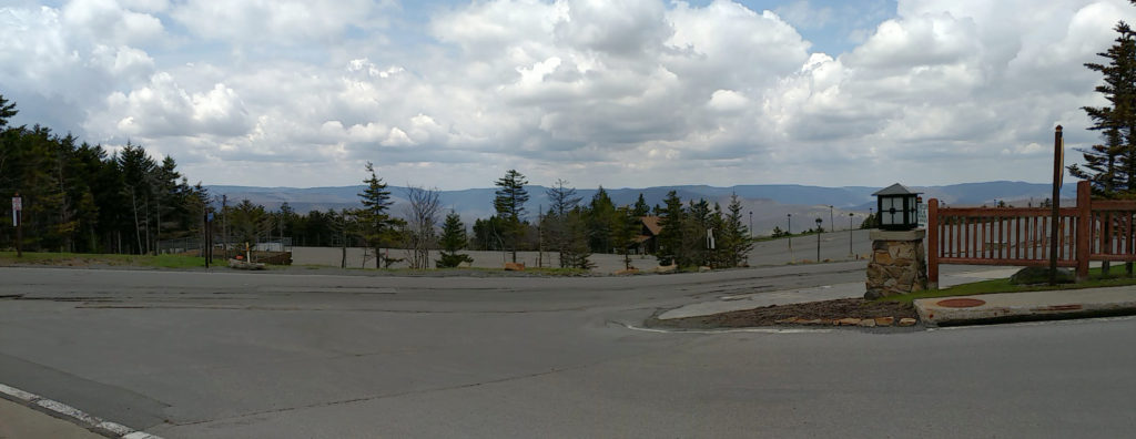 Mountain view on Snowshoe.