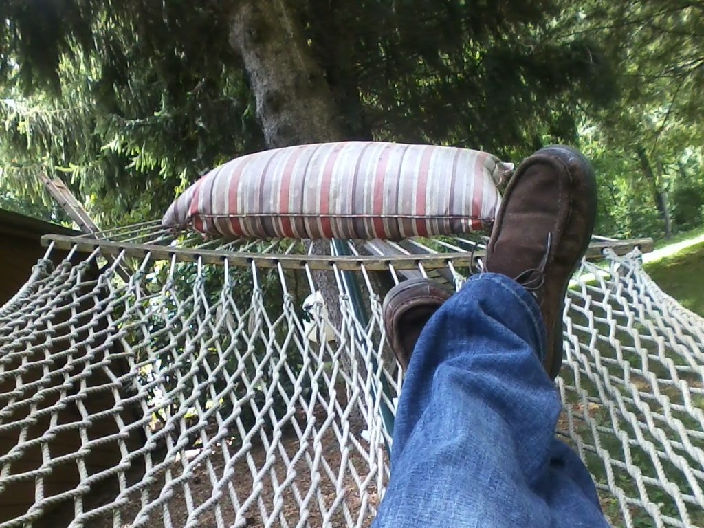 relaxing hammock retirement