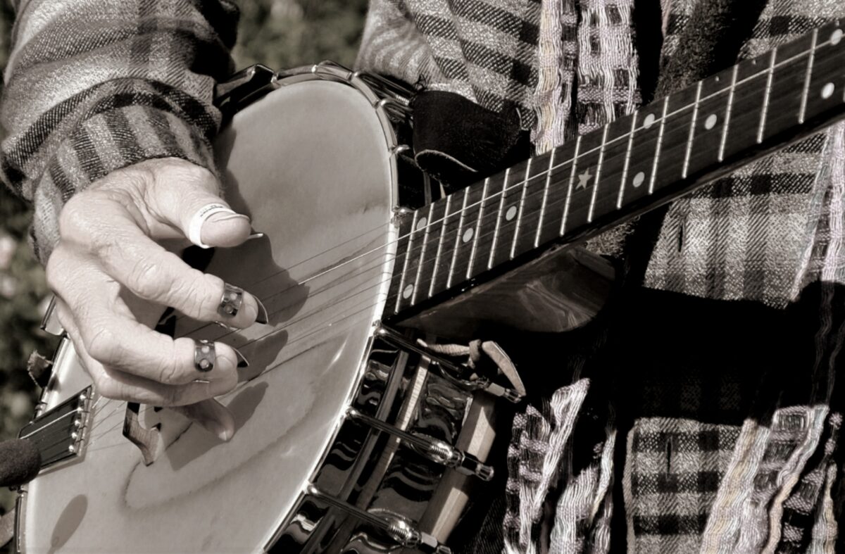 Five string banjo