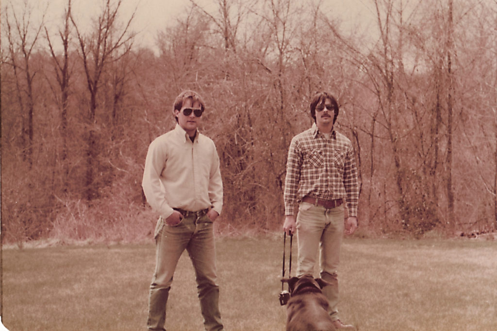 Brother Dave and Brother Doug. In the blood.