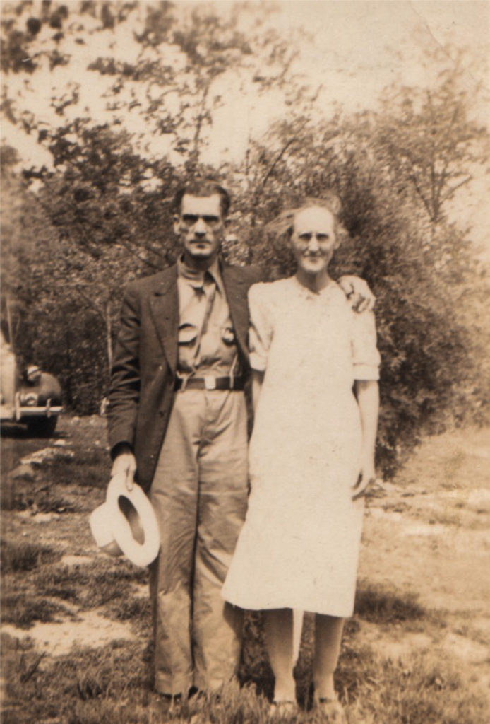 Great Grandparents John and Mary Monk.