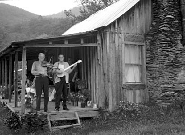 Smithsonian, fiddle and banjo.