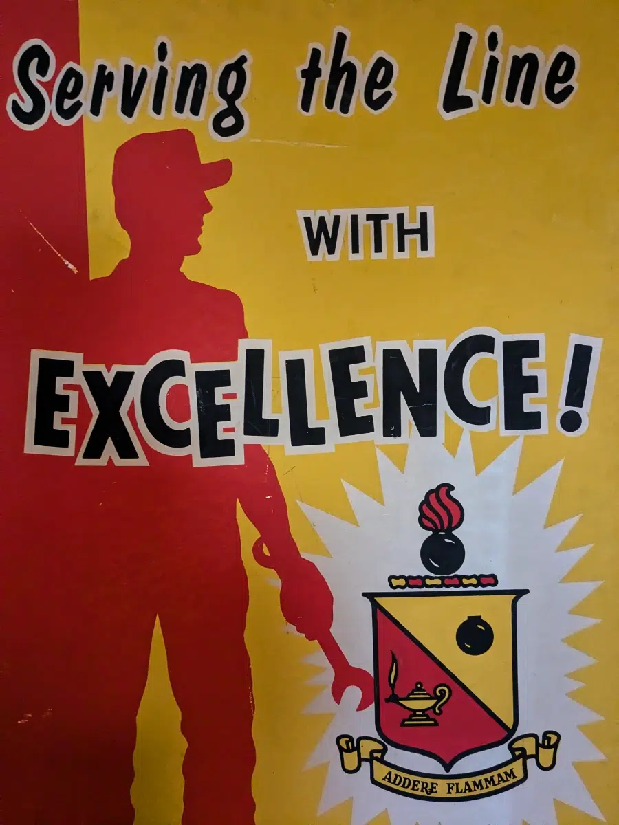 An oath to service.