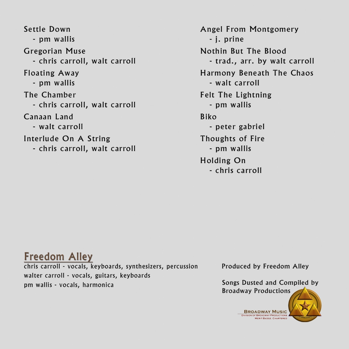 Volume IX-Back Cover
